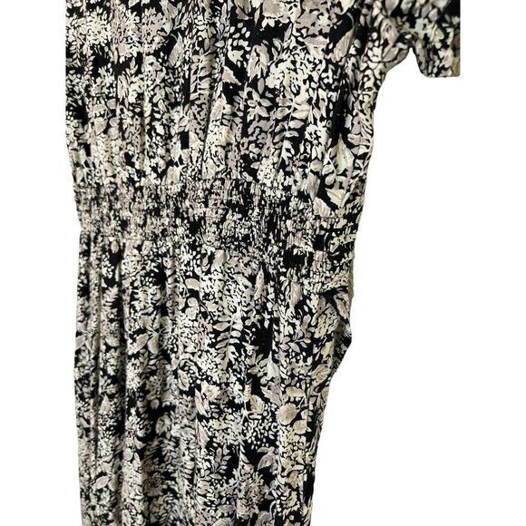 Floral Black Maxi Dress - Picture 10 of 15